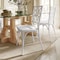 Flash Furniture Brooklyn Commercial Grade White Solid Wood Stackable Dining Chair with Intricate Back Detail ZH-8100-5-WHT-GG - alternate 7